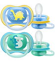 Philips Avent Schnuller - 2er-Pack - Ultra Air - Blau/Grün m. Pr