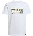 adidas Performance T-shirt - B Camo Lin - White
