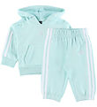 adidas Performance Sweat Set - I 3S FL HD JOG - Halmin/White