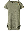 Lil' Atelier Body k/ä - Rib - NbmGago - Seegras