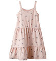 Lil' Atelier Kleid - NmfGayo - Peach Blush/Fliege