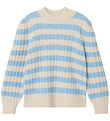 Name It Blouse - Knitted - NkfDitte - Buttercream/Clear Sky