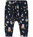 Name It Trousers - NbfVandora - Dark Sapphire/Birds