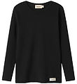 MarMar Blússa - Rib - Plain - Noos - Black