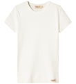 MarMar Stuttermabolur - Rib - Modal - Mjúkt White