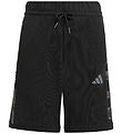 adidas Performance Sweat Shorts - J Camo - Black