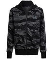 Gilet adidas Performance - J Camo FZ HD - Black/GREFIV
