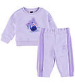 adidas Performance Sweat Set - Stitch - I DY LS JOG - VIOTON/LPU