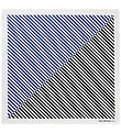 Mads Nørgaard Halsduk - Blåning/Jet Black Randig
