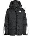 adidas Originals Steppjacke - Schwarz/Weiß