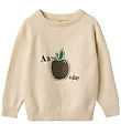 Fliink Blouse - Knitted - Alon Apple - Sandshell