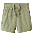 Lil' Atelier Shorts - Rib - NmmGago - Seegras