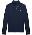 Polo Ralph Lauren Bluse m. Reißverschluss - Navy