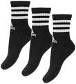 adidas Performance Socken - 3er-Pack - 3S C CRW - Black/White