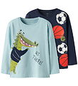 Name It Blouse - NmmKingston - 2-Pack - Sterling Blue