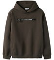 Name It Hoodie - NkmLeonas - Turkse koffie
