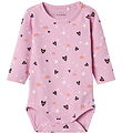 Name It Samfella l/e - NbfVandora - Pastel Lavender/Hearts