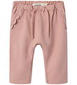 Lil' Atelier Collegehousut - NbfOmads Loose - Misty Rose