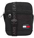 Tommy Hilfiger Hliðartaska - Fréttamaður Ace Daily - Svart