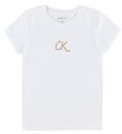 T-Shirt Calvin Klein - Glitter - Bright White