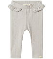 Lil' Atelier Leggings - NbfFleura - Vapor Blue