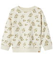 Lil' Atelier Sweatshirt - NmnJobo - Turteltaube/Zitronen