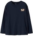 Name It Blouse - Loose - NkmVagno - Navy Blazer/Thrill