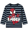Name It Blússa - NmmJosue - Spider-Man - Dökkblátt Blazer/Dusty