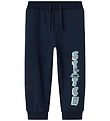 Name It Collegehousut - NmmJasp - Stitch - Laivastonsininen Blaz