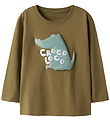 Name It Blouse - NmmVagno - Dull Gold/Croco Loco