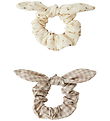 Lil' Atelier Elastiset hiuspannat - 2 kpl - NkfAcc - Turtledove/