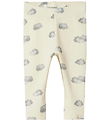 Lil' Atelier Leggings - NbnLayo - Noos - Turtledove/Blue Cloud