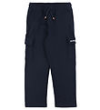 Tommy Hilfiger Sweatpants - U Monotypi - Dark Natt Marinblå