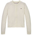 Tommy Hilfiger Cardigan - Strick - Mini Kabel - Ivory Petal