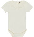 En Fant Bodysuit s/s - Egret