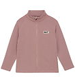 Color Kids Jacke m. Fleece - Stretch - Woodrose