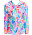 Funkita Swim Top - Zippy Rash Waistcoat - UV50+ - Tickle Pink