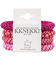 Kknekki Haargummis - 4er-Pack - Pink
