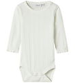 Name It Bodysuit l/s - NbfKisa - Cloud Dancer