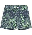 Color Kids Sund stuttbuxur - AOP - Ísjaki Green