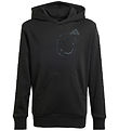 adidas Performance Kapuzenpullover - J SMI - Schwarz/Weiß