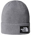 The North Face Beanie - Knitted - Logo Box Cuffed - Medium+ Grey