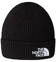 The North Face Beanie - Knitted - Baby Logo Box Beanie - Black