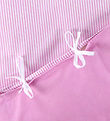 Nørgaard Madsens Bedding - Baby - White w. Pink Stripe