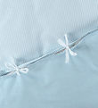 Nørgaard Madsens Bedding - Junior - White w. Blue Stripe