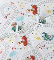 Nørgaard Madsens Bedding - Junior - White w. Rollercoaster