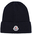 Moncler 비니 - 니트 - 울 - 네이비