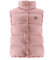 Moncler Down Vest - Badia - Pastel Pink