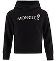 Moncler Hoodie - Black w. White