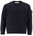Stone Island Blouse - Knitted - Wool - Navy Blue